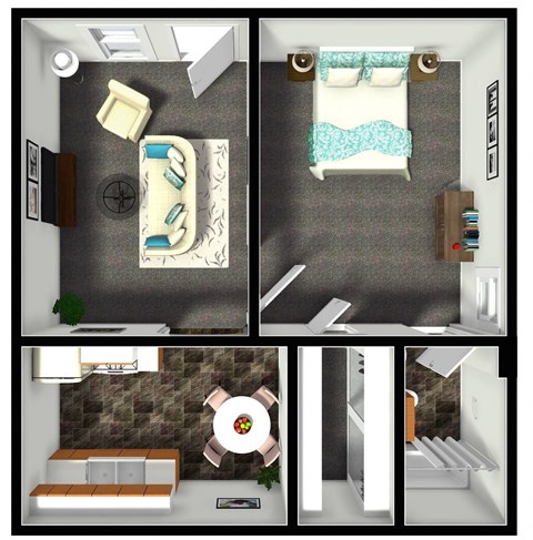 The Shea at Lillian Crossroads A1P Floor Plan